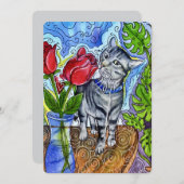 Curious Spirit Feestdagenkaart (Voorkant / Achterkant)