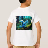 Curious Squirrel in het Park T-Shirt Design (Achterkant)