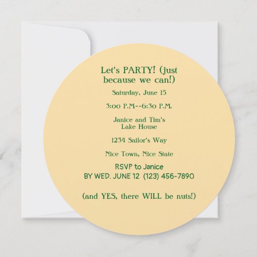 CURIOUS SQUIRREL ON FENCE LOOKING INTO HOUSE KAART (Achterkant)