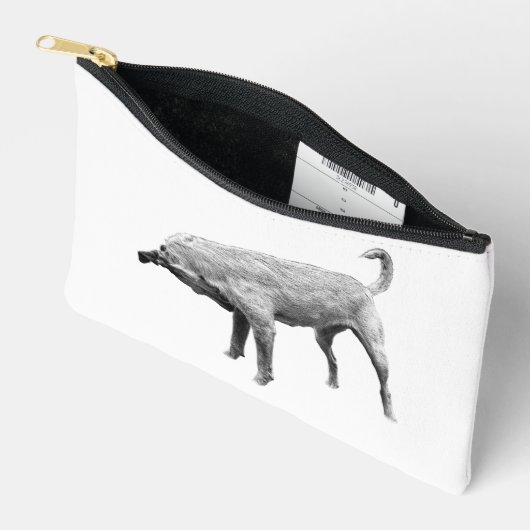 Curious Terrier Carry Pouch Etui (Open)