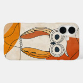 Curious Uil Look Case-Mate iPhone Case (Achterkant (horizontaal))