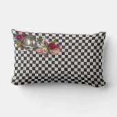 Curiouser en Curiouser Alice in Wonderland Pillow Kussen (Achterkant)