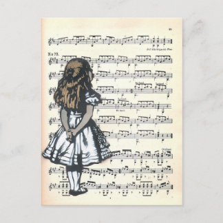 Curiouser en Curiouser Briefkaart