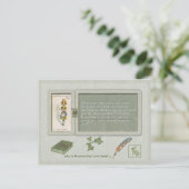 Curiouser en Curiouser Briefkaart (Staand voorkant)