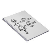 Curiouser en Curiouser Notitieboek (Rechterzijde)