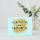 Curiouser en Curiouser T-shirts, Mokken, kleding Briefkaart (Staand voorkant)