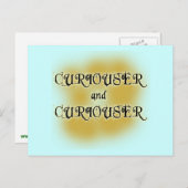 Curiouser en Curiouser T-shirts, Mokken, kleding Briefkaart (Voorkant / Achterkant)