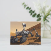 Curiousity Mars Rover, Planetary Space Mission, Briefkaart (Staand voorkant)