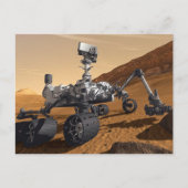 Curiousity Mars Rover, Planetary Space Mission, Briefkaart (Voorkant)