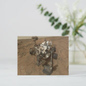 Curiousity Rover Briefkaart (Staand voorkant)