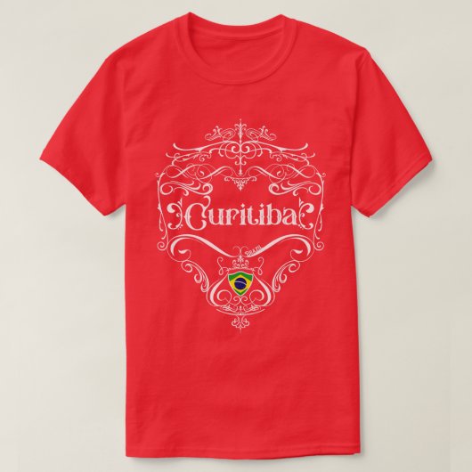 Curitiba  ontwerp 1 t-shirt (Design voorkant)