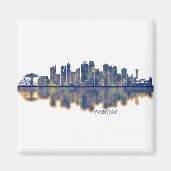 Curitiba Skyline Magneet