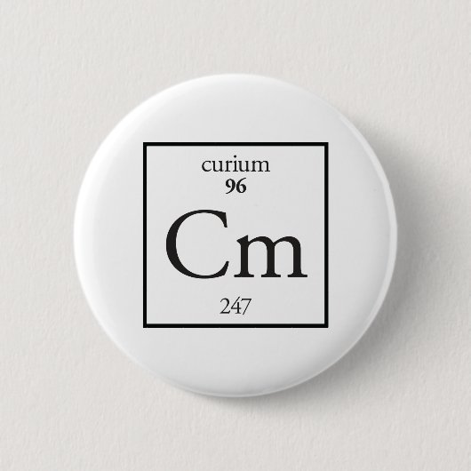Curium Ronde Button 5,7 Cm (Voorkant)
