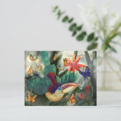 Curl Crested Aracari Toucan Briefkaart (Staand voorkant)