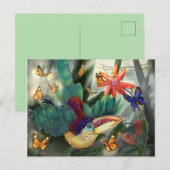 Curl Crested Aracari Toucan Briefkaart (Voorkant / Achterkant)