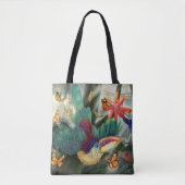 Curl Crested Aracari Toucan Tote Bag (Voorkant)