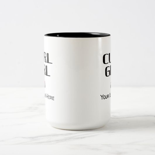 Curl Girl Curling Mok (Center)