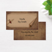 Curl Label Pip Berry Heart Hang Label Visitekaartjes (Bureau)