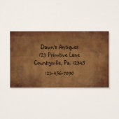 Curl Label Pip Berry Heart Hang Label Visitekaartjes (Achterkant)