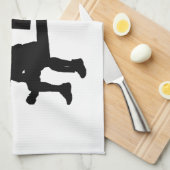 Curl tot je huurt theedoek (Quarter Fold)