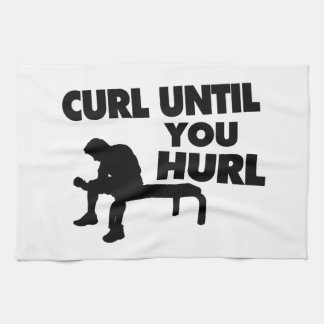 Curl tot je huurt theedoek