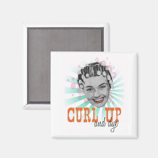 Curl Up en Dye Magnet (Voorkant / Achterkant)