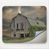 Curled Barn-foto Muismat (Voorkant)