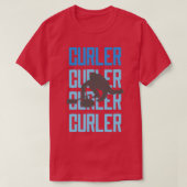Curler 14 t-shirt (Design voorkant)