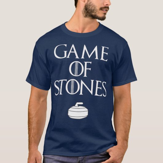 Curler Game of Stones curling T-shirt (Voorkant)
