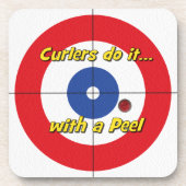 "Curlers doen het met een Onderzetter van de Schil (Voorkant)