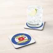 "Curlers maken het huis schoon..." Onderzetters -  (Rechterzijde)