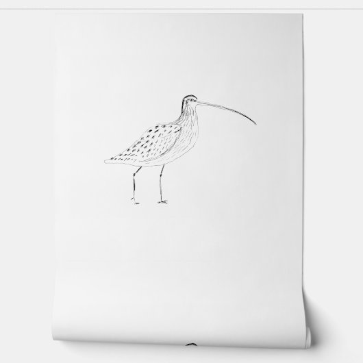 Curlew behang (Afrollen)