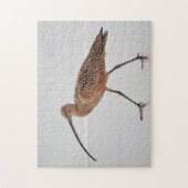 Curlew Bird Beach Walk Natuur Puzzel (Verticaal)