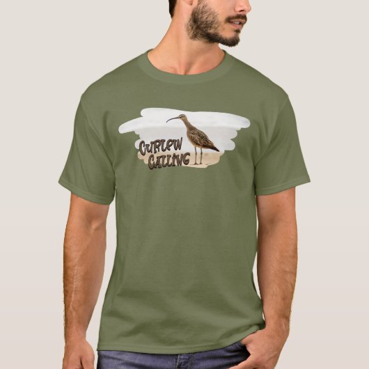 Curlew Day Curlew Oproep T-shirt (Voorkant)