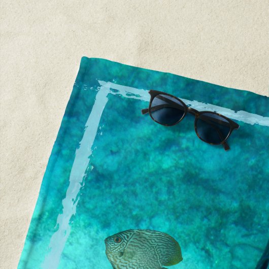 Curlew Turtle Beach Handdoek (In situ)