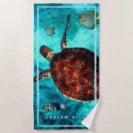 Curlew Turtle Beach Handdoek