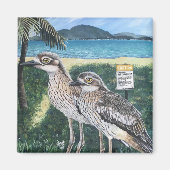 Curlew's of Townsville Strand Magneet (Voorkant)