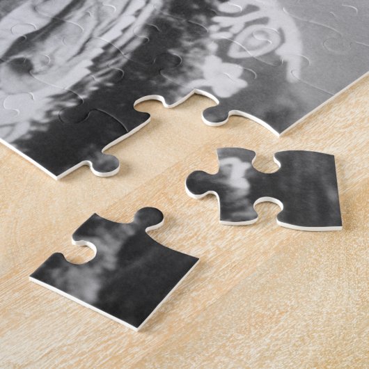 Curley van de Crow-stam, een van Custer's scouts Legpuzzel (Zijkant)