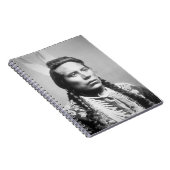 Curley van de Crow-stam, een van Custer's scouts Notitieboek (Rechterzijde)