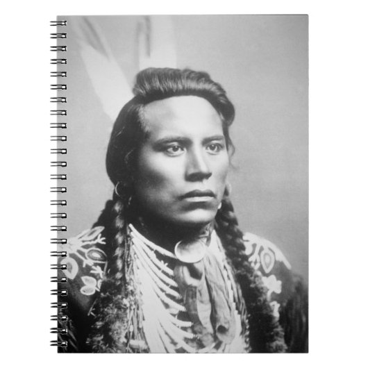 Curley van de Crow-stam, een van Custer's scouts Notitieboek (Voorkant)