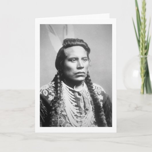 Curley, van stam van de Kraai, één van de Kaart (Voorkant)