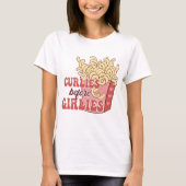 Curlies Voor Girlies T-shirt (Voorkant)