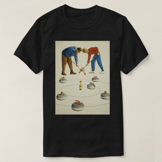 Curling 24 t-shirt (Design voorkant)