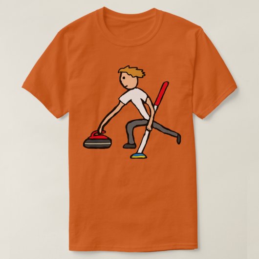 Curling 29 t-shirt (Design voorkant)
