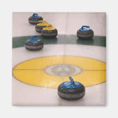 Curling-actie Magneet (Voorkant)