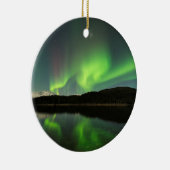 Curling Aurora Keramisch Ornament (Rechts)