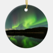 Curling Aurora Keramisch Ornament (Voorkant)