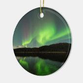 Curling Aurora Keramisch Ornament (Links)