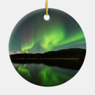 Curling Aurora Keramisch Ornament