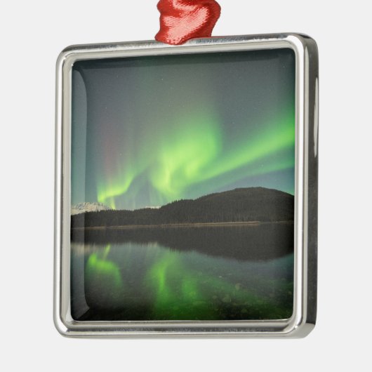 Curling Aurora Metalen Ornament (Links)